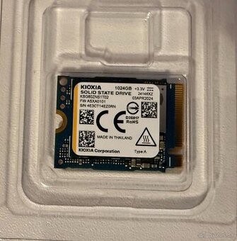KIOXIA BG6 1TB NVMe M.2 2230 – 100 % zdravie