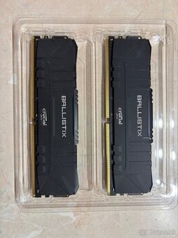 Predám RAM Crucial Ballistix Black 2x8gb KIT