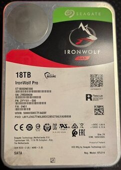 Seagate IronWolf Pro 18TB NAS HDD