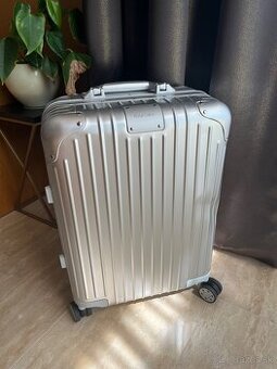 rimowa original cabin s titanium (poškodený) - 1
