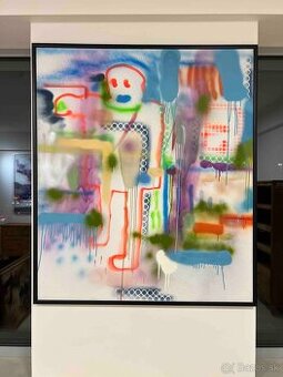 Predám originálne dielo Erika Bindera – 140 × 120 cm
