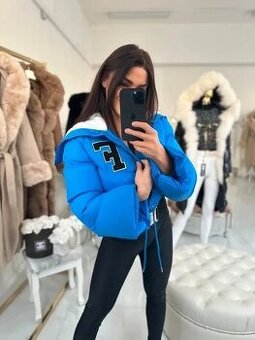 Bunda veľkosť M/L, zn." Elsa.M by may", nova