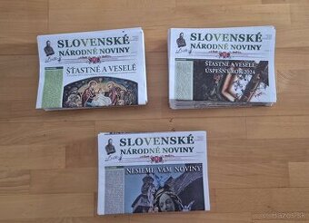 Slovenské národné noviny 2023 - 2025