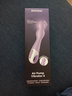 Čisto nový vibrátor zn. Satisfier