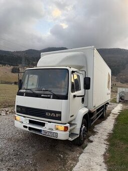 DAF 55 210 -15t -6q manuál čelo hydraulické