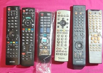 Dialkové ovládače Samsung, Panasonic, Univerzal