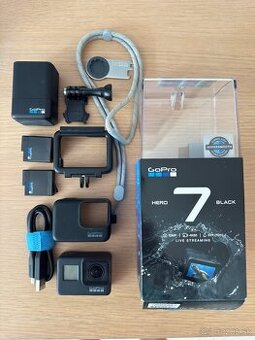 Gopro 7 black s príslušenstvom