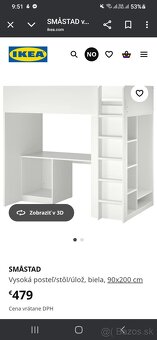Poschodová posteľ