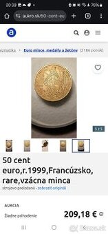 Euro minca 50 centovka