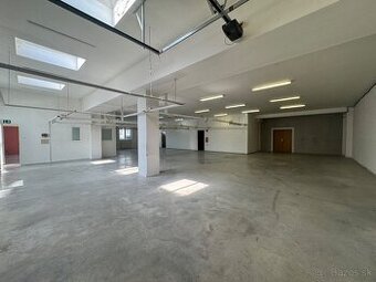 VÝROBNÁ HALA NA PRENÁJOM - IDEÁLNY PRIESTOR PRE VAŠU VÝROBU