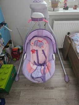 Hojdačka na baterky Caretero Bugies