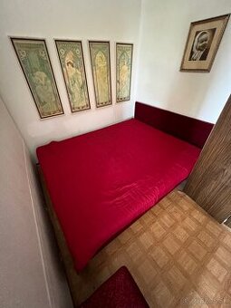 Posteľ + Puff/Ottoman - 1