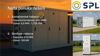Batériové úložisko pre firmy