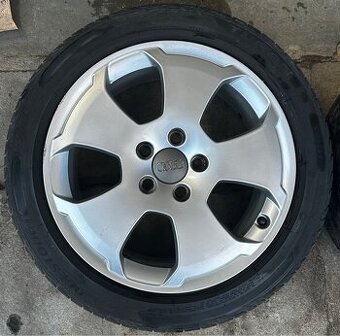 5x112 R17 7,5J ET54 Audi A3 + 225/45 R17 letné