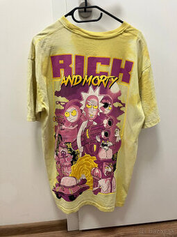 Tričko Rick and Morty (Adult Swim), originál Pull&Bear edíci