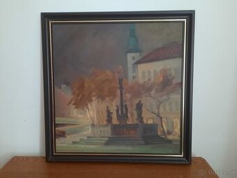 predám obraz - rybné námestie