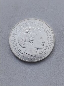 Strieborne mince Rakúska a Danska