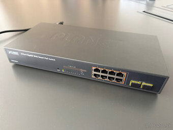 8-portový PoE switch PLANET GSD-802PS - 1