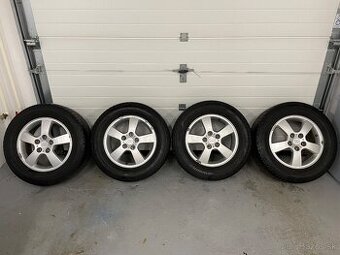Alu disky Hyundai 5x114,3 r16 + letné pneu