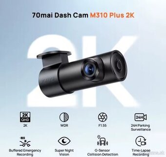 Autokamera 70mai dashcam M310 plus 2K - 1