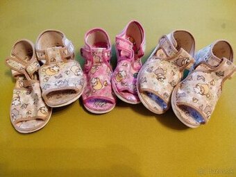 Detské papuče 3 ks výhodne