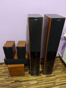Predám domáce kino Jamo 5.1 + AV receiver ONKYO TX-SR444