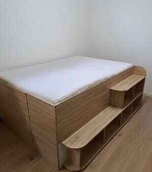 Multifunkčná posteľ 140x200cm