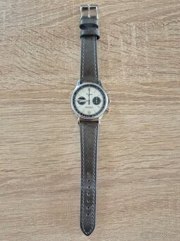 kožený remienok 20mm šedý genuine leather