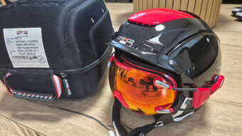 Lyžiarska prilba Casco SP-5 a okuliare Casco FX 70M