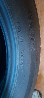 Predám nové LETNÉ PNEU BRIDGESTONE 225/55R19 99V