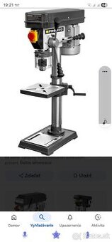 Stolová vŕtačka Proteco.