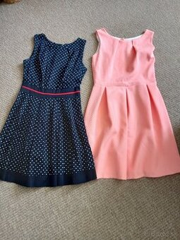 Dievčenské  - dámske šaty veľ. S -164 - 2 ks