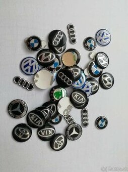 Nové ventilky na kolesá auta + tvrdené nálepky na kľuče