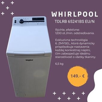 Whirlpool TLDR 65241 BS EU/N 6,5 KG