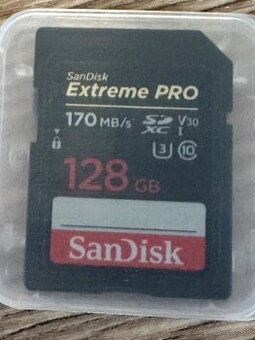 Pamaťová karta Extreme PRO 170 Mb / s - 128 GB