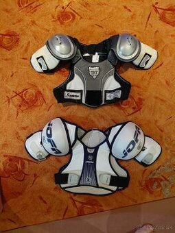 Hokejova ramena / hráčska vesta, 2 ks: Franklin a Jofa, sr.S