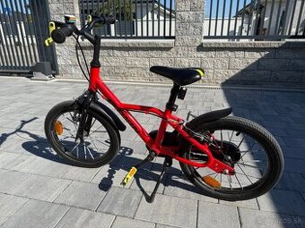 Detský 16-palcový bicykel BTWIN 900 RACING