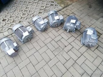 Elektro motory 3kw 2.2 kW 1.5kw 0.75 kW 7.5 kW atd