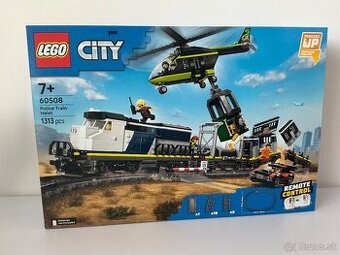 LEGO City 60508 Lúpež v policajnom vlaku