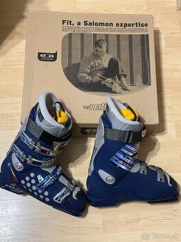 Lyžiarky SALOMON XWAVE 8 Blue cyclone