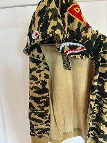 BAPE shark hoodie first camo