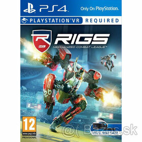 Predám originál novú hru RIGS MECHANIZED VR na : PS4 PS5