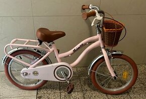 Detský Dievčenský Bickykel - Toimsa Vintage Pink 16" - 1