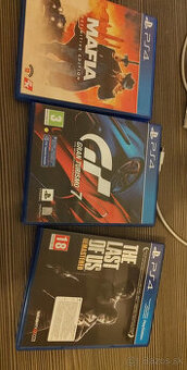 Gran Turismo 7 , Mafia, The Last of US - PS4
