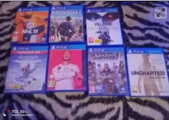 Predám hry na PS4