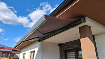REZERVOVANÉ - Solarna kazetova markiza 4x2,5m OBI