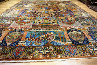 400x300cm Orientálny koberec Ghom 1726 Nain