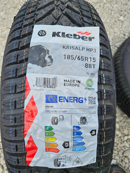 Predám nové zimné pneumatiky 2ks 185/65 R15 88H, zn.Kleber