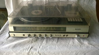 retro zostava SHARP made in japan