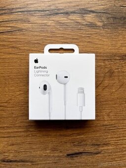 🎧 Apple EarPods (Lightning) – úplne nové, originál zabalené